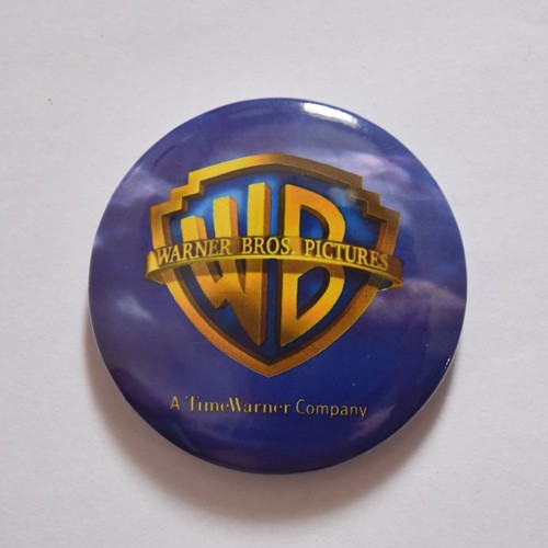 Warner brothers logo 58mm pin - brothers,