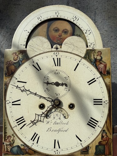 Day longcase clock by - 8,