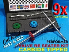 9x DAYTONA VALVE SEAT CUTTER