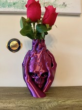 Gothic Skull Vase & Anatomical