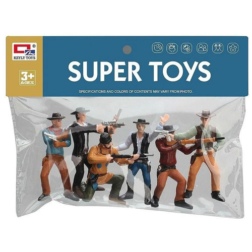 Cowboy figure set figurine - cowboy,