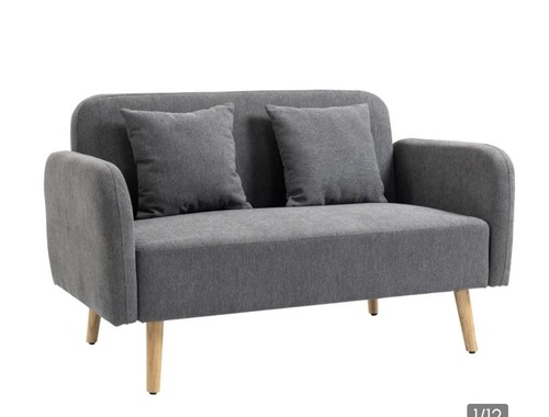 Homcom seater sofa - seater, sofa,