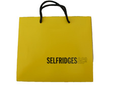 Hard paper gift bag Selfridges