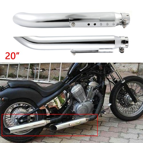 2pcs slip on exhaust - 2pcs,