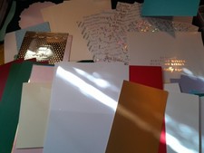 Joblot Card Blanks Toppers