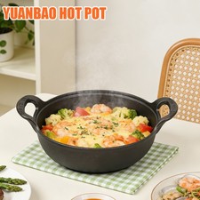 Cast iron shallow casserole - cast,