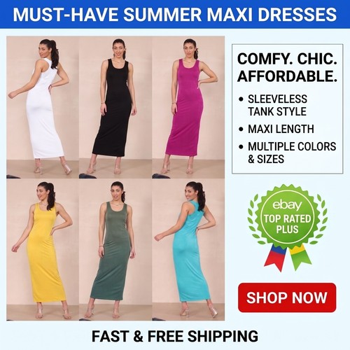 Womens long maxi dress ladies - long,