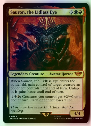 Mtg sauron the lidless - mtg,
