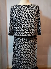 Joseph Ribkoff Geometric Black