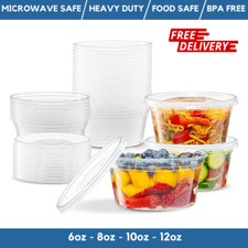 Round Plastic Microwavable