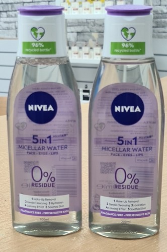 2xnivea micellair micellar - micellair,