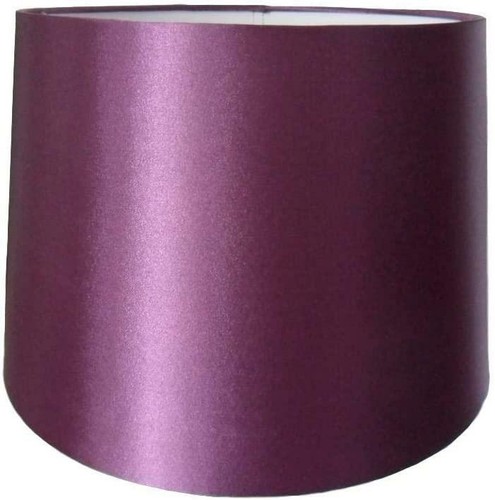 Plum silk effect fabric - silk,