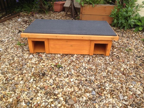 Double hedgehog feeder - double, feeder/