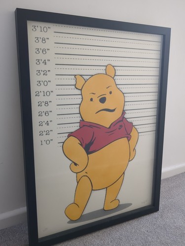 Imbue pooh line - pooh, signed