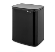 NEW - 12L Matt Black Brabantia