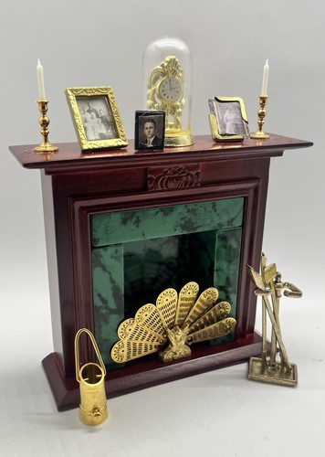 Dolls house furniture fire