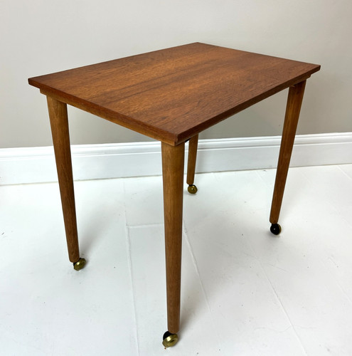 Vintage mid century teak side - teak,