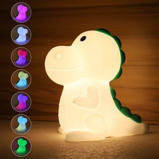RGB Silicone Dinosaur Night