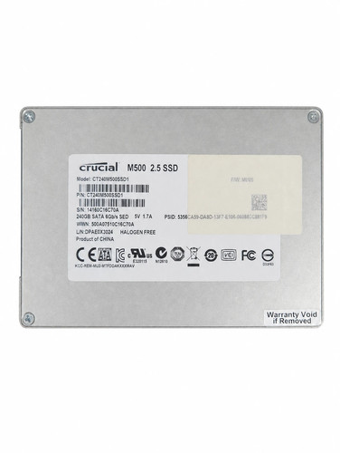 Crucial m500 240gb sata - crucial, 2.5"