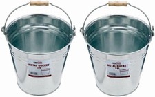 BH  | 2 Pcs Galvanised Metal