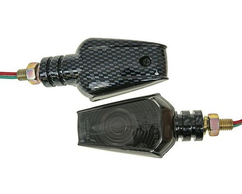 Indicator set carbon look - indicator,