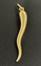 9ct 375 Yellow Gold Horn of