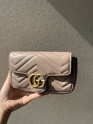 Gucci marmont flap closure - gg,