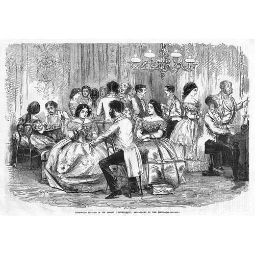 Hunting foxhunters regaling - regaling, in
