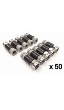 50xCompression F Connectors