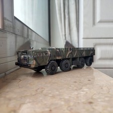 1/72 Russian MAZ7911 Heavy Truck Transport Camouflage AS72157 Finished Model