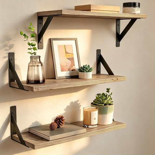 Pack wall mounted wooden - 3,