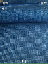 Fabric Remnant Dark Blue Navy