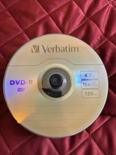 Verbatim DVD-R 4.7GB Discs -