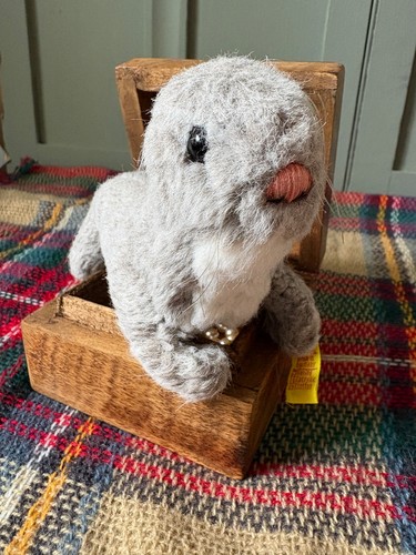 Vintage steiff plush - vintage, seal