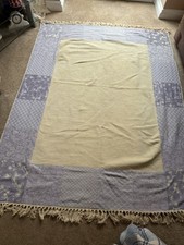 LAURA ASHLEY FLORENCE RUG LARGE 137cm Wide 180cm Long 100% Cotton