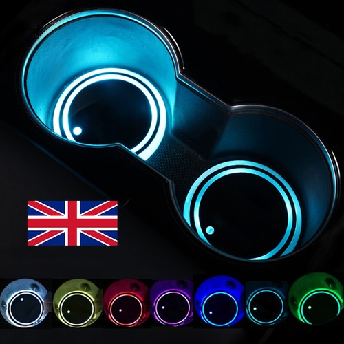 Rgb led car cup - led, holder