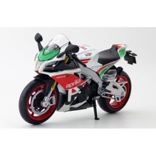 1:12 Aprilia RSV4 RR1000 Motorcycle Model Diecast Toy Motorcycle for Kids White