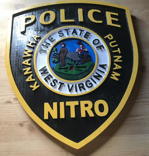 Police nitro routed wood - nitro,