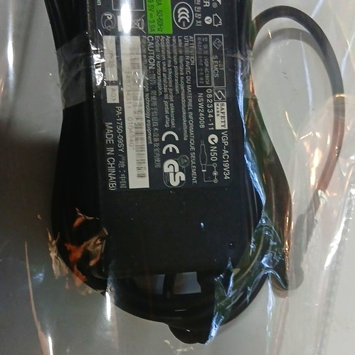 Sony black adapter - sony, charger