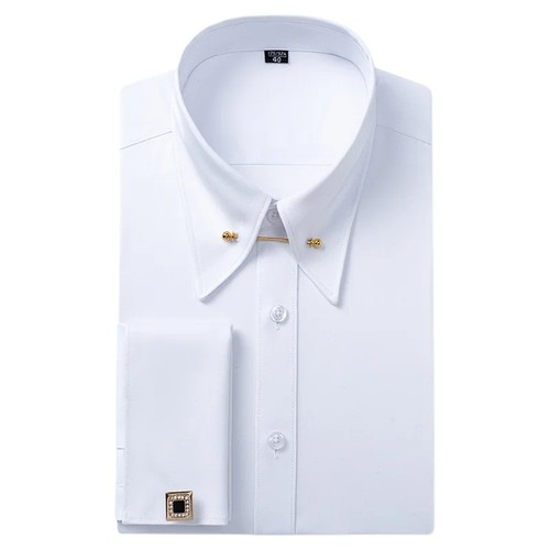 Men french cuff dress - french,