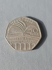 GB Fifty Pence Coin 2000