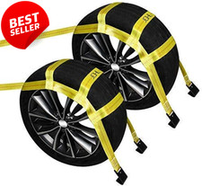 Tow Dolly Basket Strap System