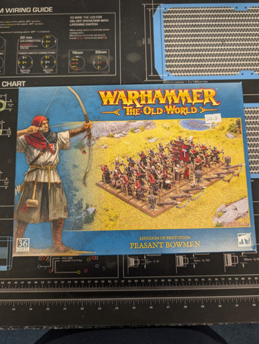 Bretonnian peasant bowmen - peasant,