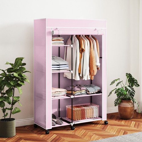 Fabric wardrobe portable - fabric,