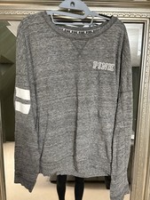Victoria Secret Pink Woman’s Long Sleeve Top Size M Oversized