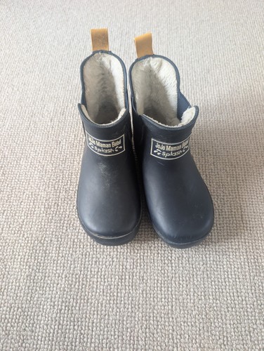 Jojo navy blue wellies - blue, boots
