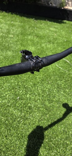Whyte bike handlebar with stem - with,