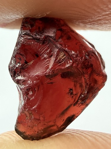 Natural garnet eye - natural, garnet/