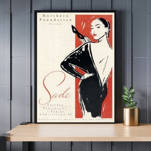 Sade adu poster - adu, aesthetic