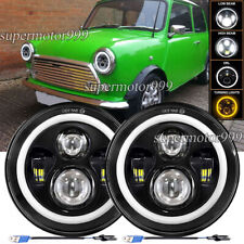 Pair 7'' Round LED Headlights